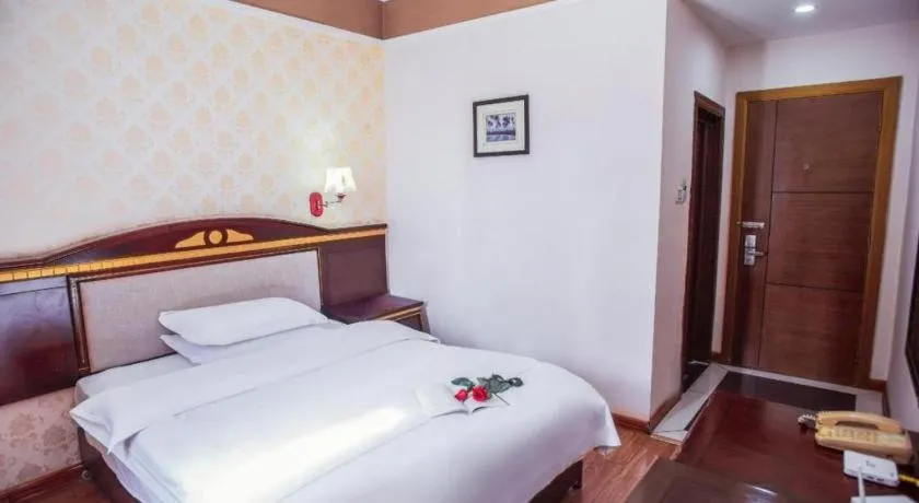 Bed in Jintone Hotel Beiliu Yongan Branch