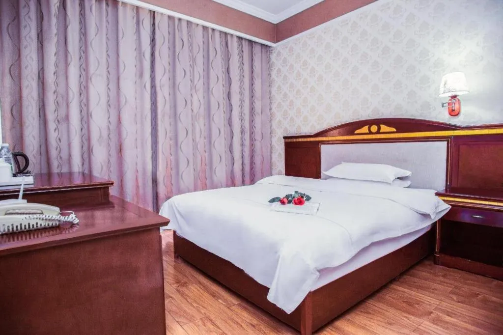 Bed in Jintone Hotel Beiliu Yongan Branch