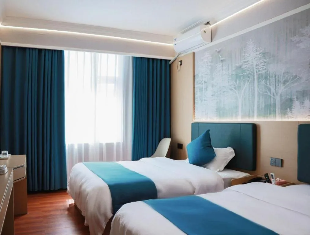 Bed in Jintone Hotel Beiliu Yongan Branch