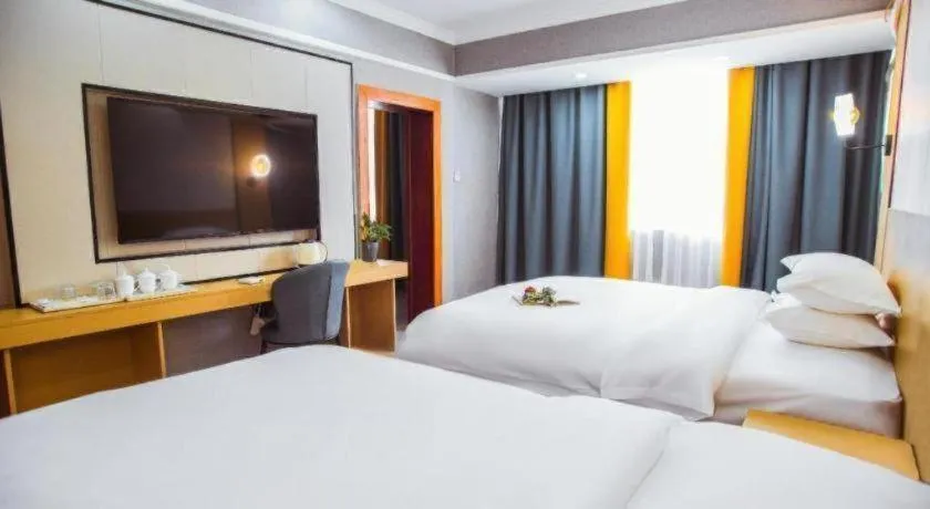 Bed in Jintone Hotel Beiliu Yongan Branch