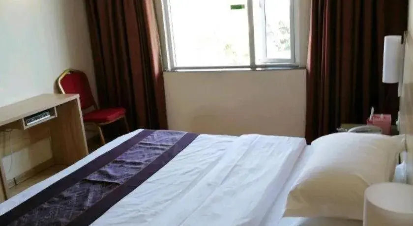 Bed in Jintone Hotel Beiliu Yongan Branch Bed in Jintone Hotel Beiliu Yongan Branch