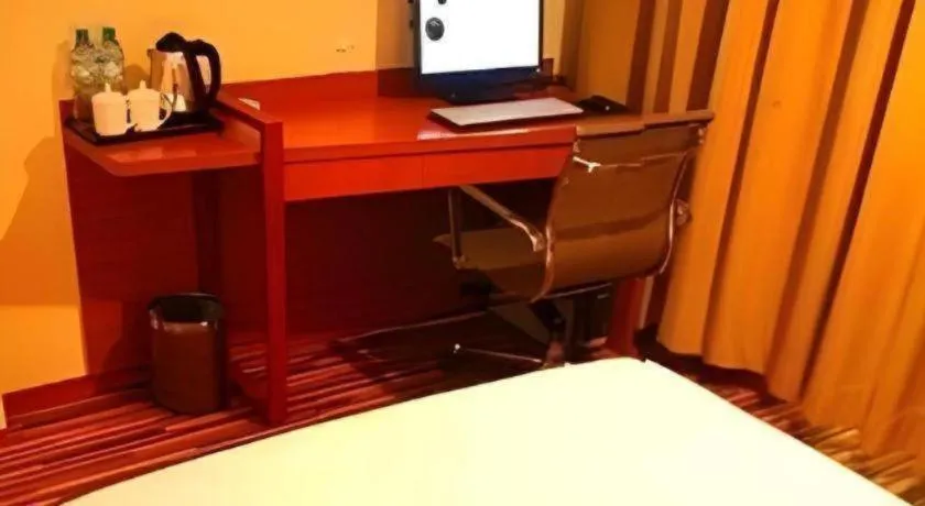 Bed in Jinjiang Inn Style Taiyuan South Inner Ring North Campus Finance and Economics University