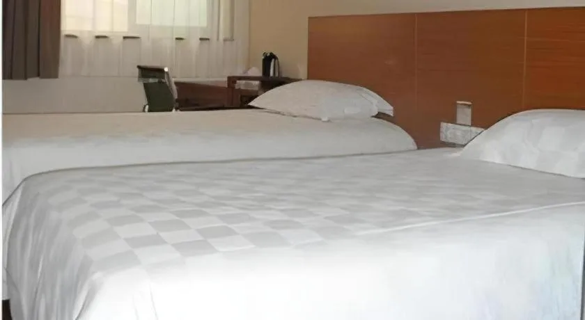 Bed in Jinjiang Inn Style Taiyuan South Inner Ring North Campus Finance and Economics University