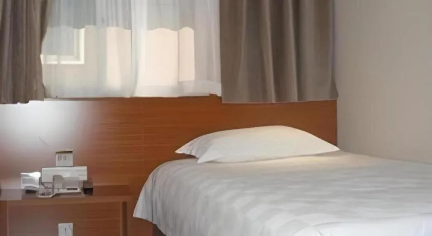 Bed in Jinjiang Inn Style Taiyuan South Inner Ring North Campus Finance and Economics University