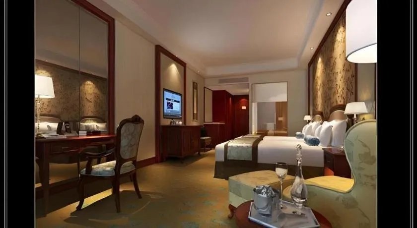 Bed in Zhejiang D.H Hotel