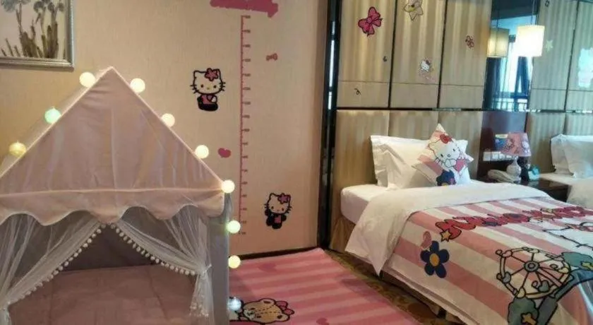 Bed in Chengdu Antai Century Hotel