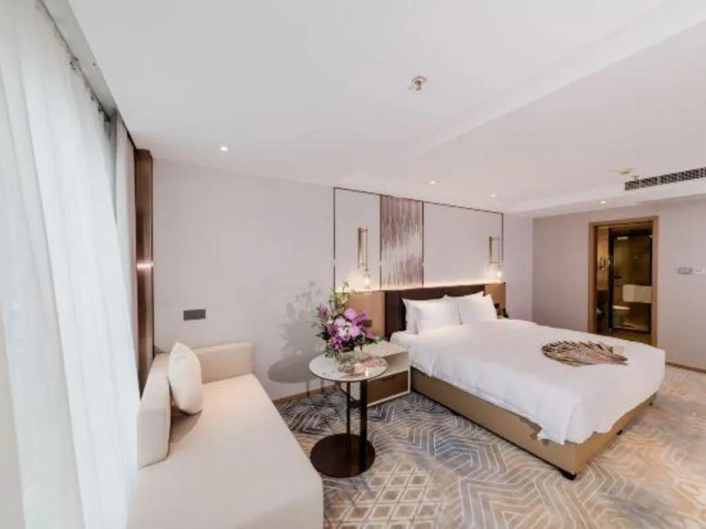 Bed in Chengdu Antai Century Hotel