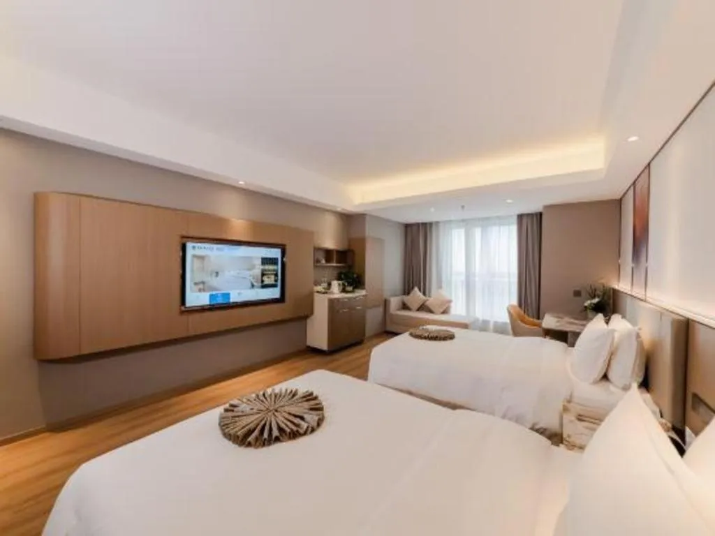 Bed in Chengdu Antai Century Hotel