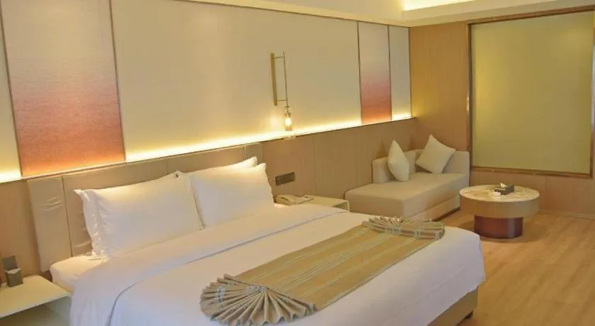 Bed in Chengdu Antai Century Hotel