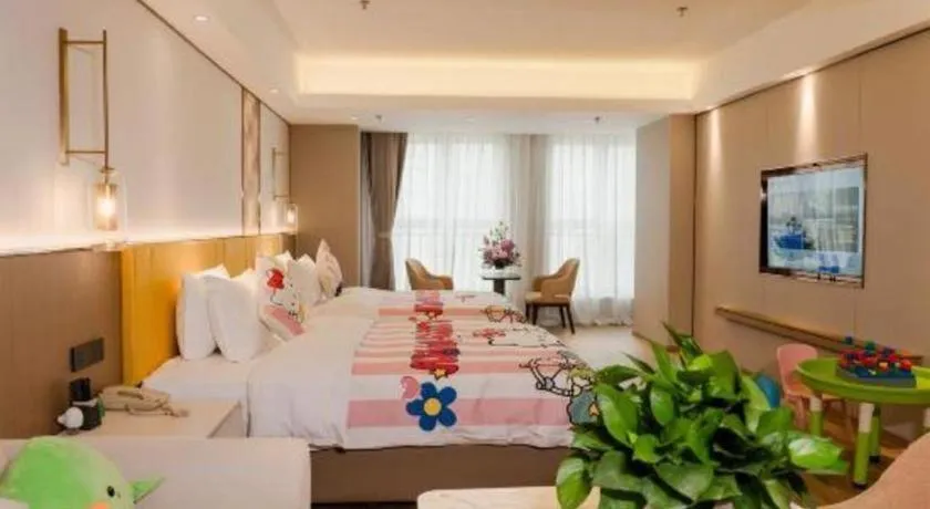 Bed in Chengdu Antai Century Hotel