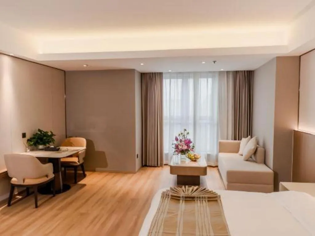 Bed in Chengdu Antai Century Hotel