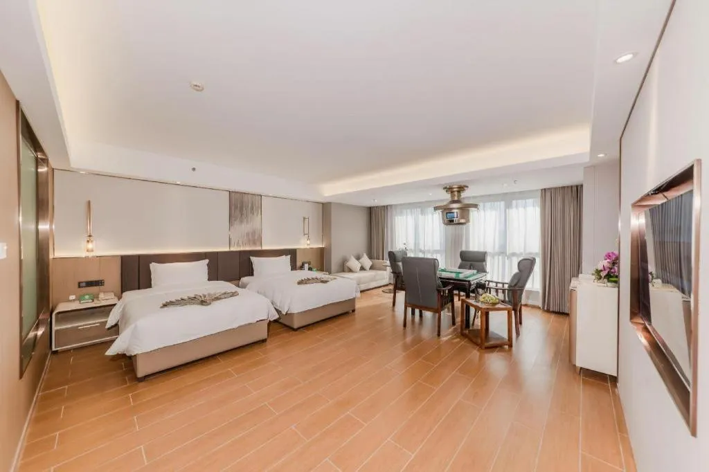 Bed in Chengdu Antai Century Hotel