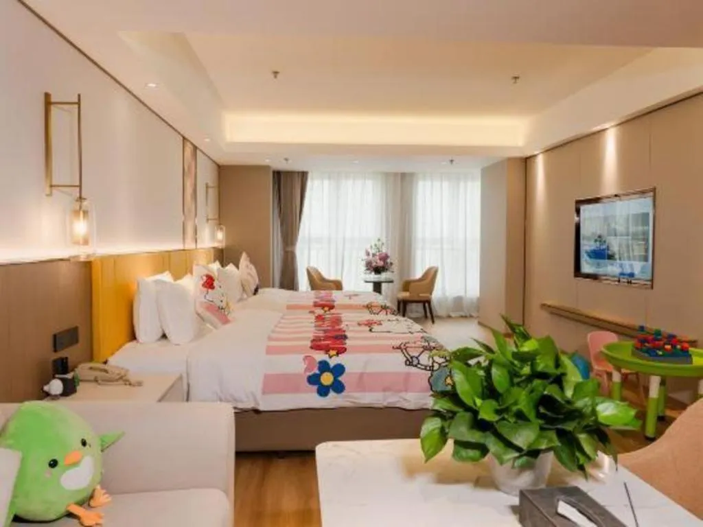 Bed in Chengdu Antai Century Hotel