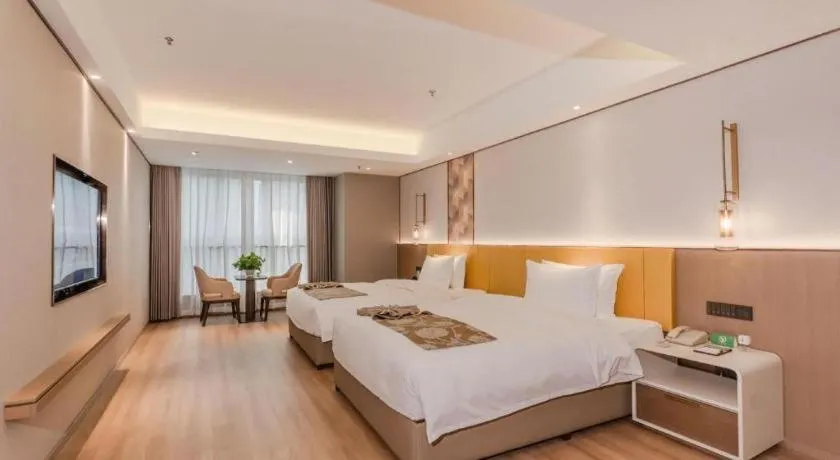 Bed in Chengdu Antai Century Hotel