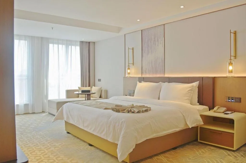 Bed in Chengdu Antai Century Hotel