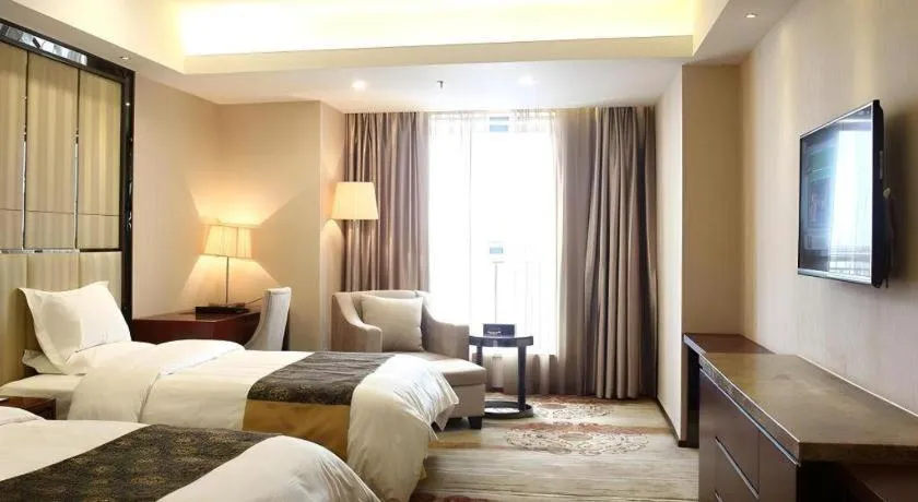 Bed in Chengdu Antai Century Hotel