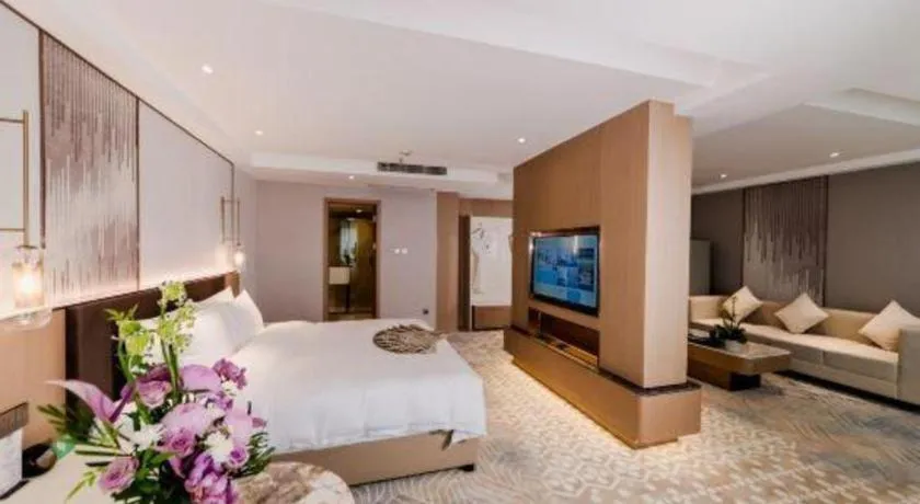 Bed in Chengdu Antai Century Hotel