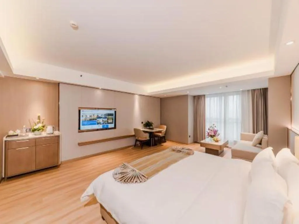 Bed in Chengdu Antai Century Hotel