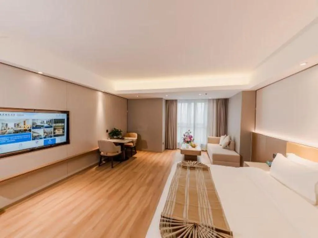 Bed in Chengdu Antai Century Hotel