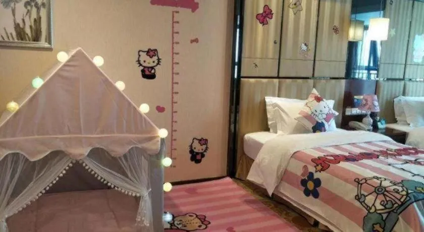 Bed in Chengdu Antai Century Hotel