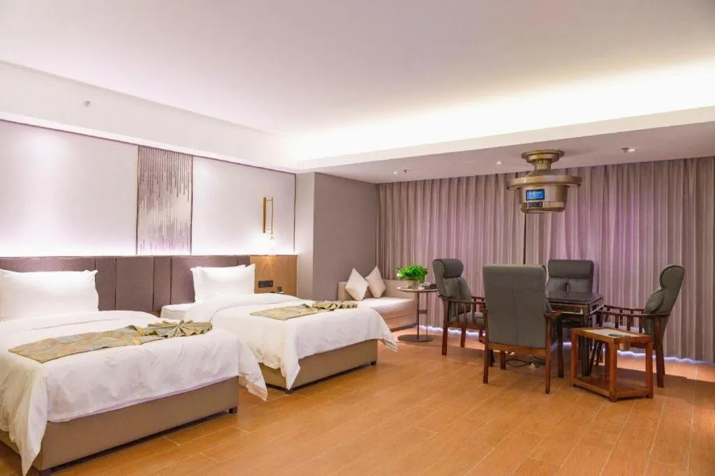 Bed in Chengdu Antai Century Hotel