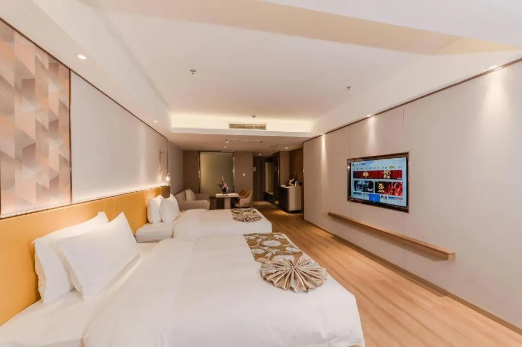 Bed in Chengdu Antai Century Hotel