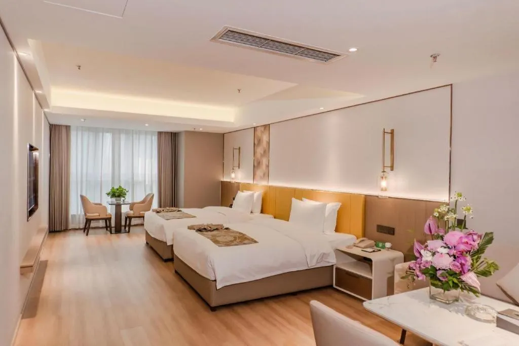 Bed in Chengdu Antai Century Hotel