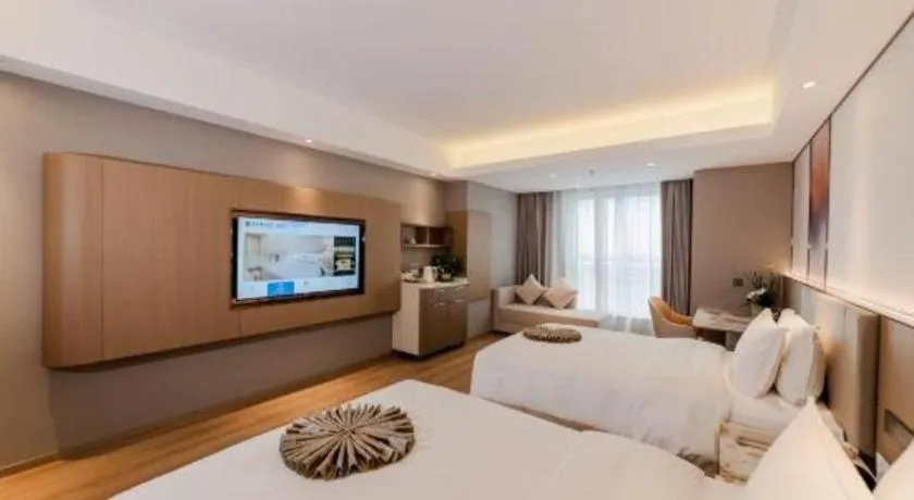 Bed in Chengdu Antai Century Hotel