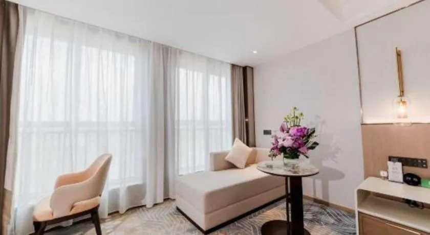 Bed in Chengdu Antai Century Hotel