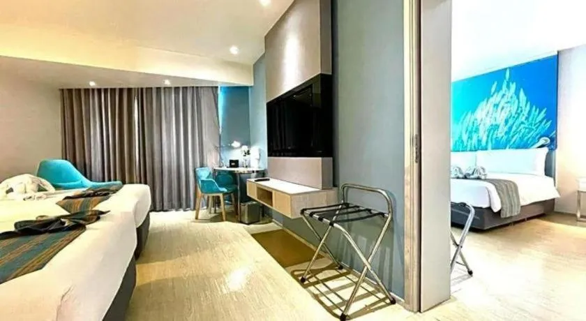 Bed in Grand Scenaria Hotel