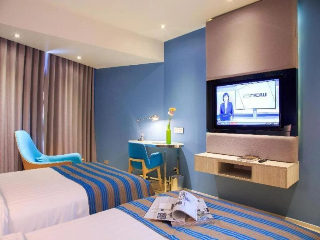 Bed in Grand Scenaria Hotel