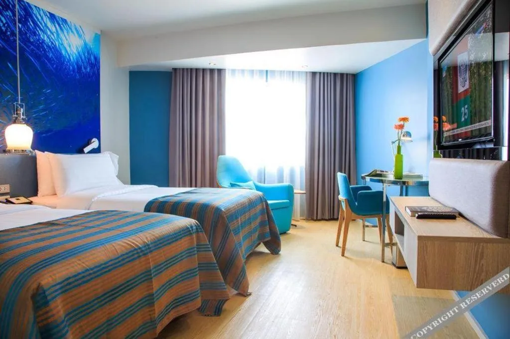 Bed in Grand Scenaria Hotel