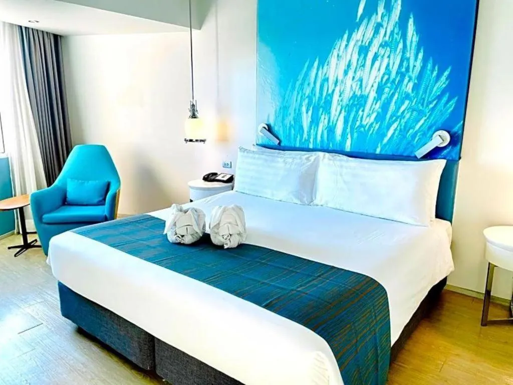 Bed in Grand Scenaria Hotel