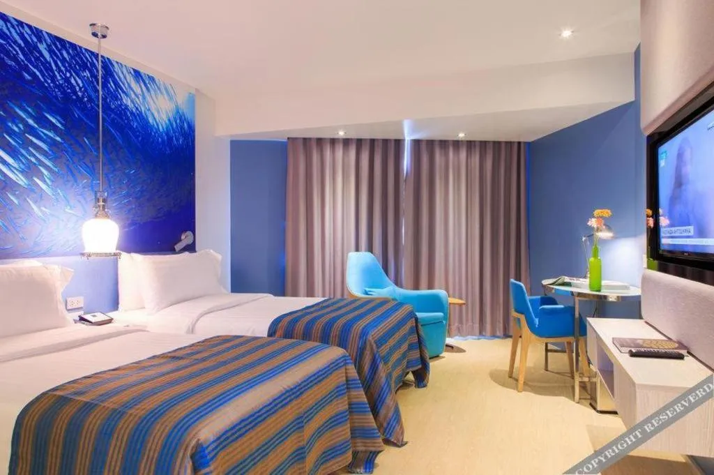 Bed in Grand Scenaria Hotel