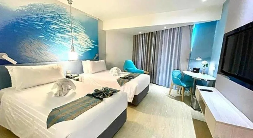 Bed in Grand Scenaria Hotel