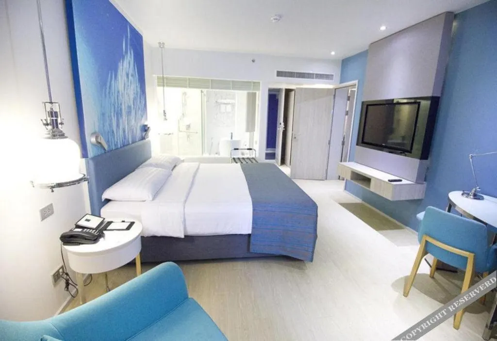 Bed in Grand Scenaria Hotel