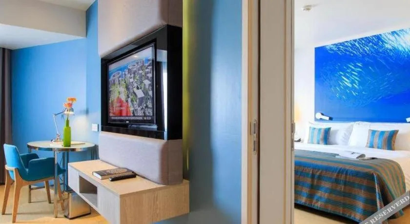 Bed in Grand Scenaria Hotel