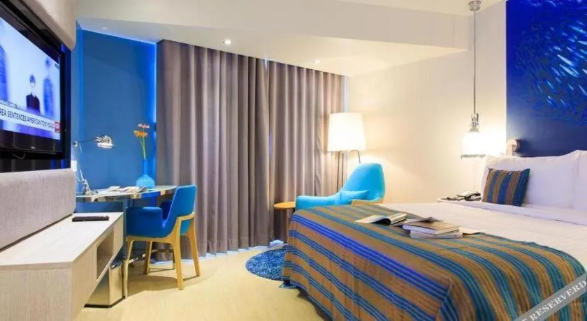 Bed in Grand Scenaria Hotel