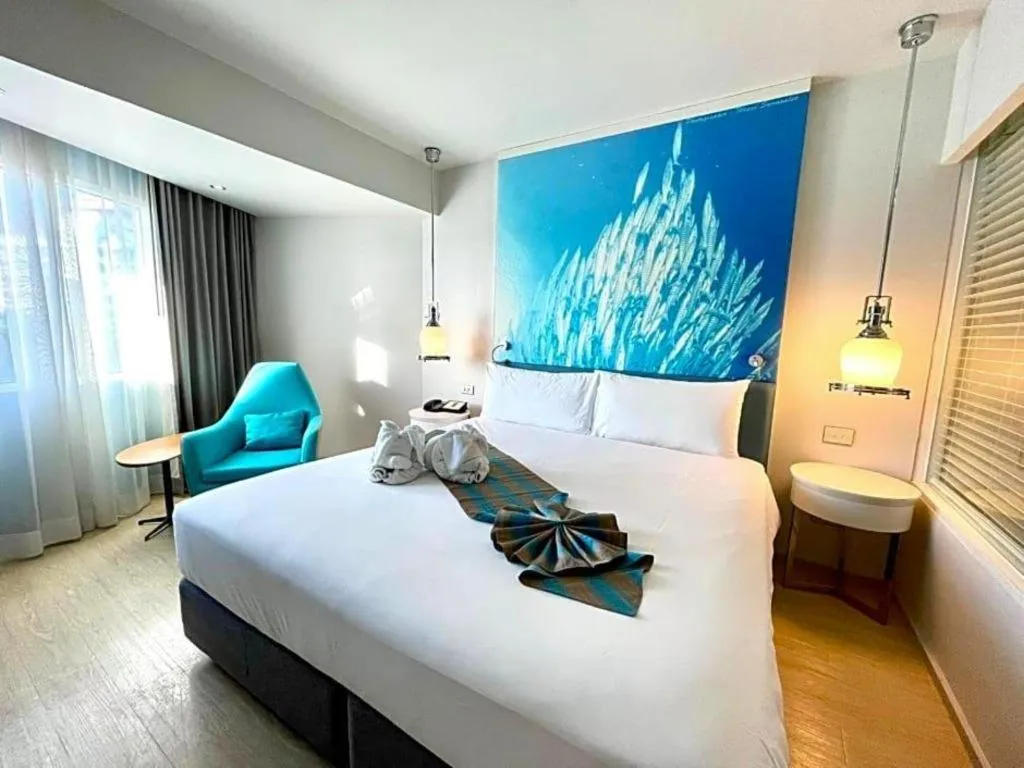 Bed in Grand Scenaria Hotel