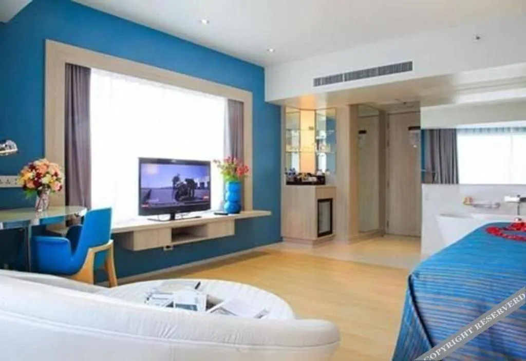 Bed in Grand Scenaria Hotel