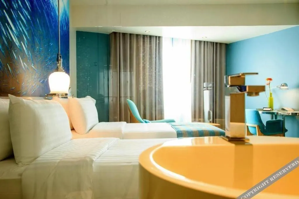 Bed in Grand Scenaria Hotel