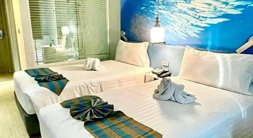 Bed in Grand Scenaria Hotel