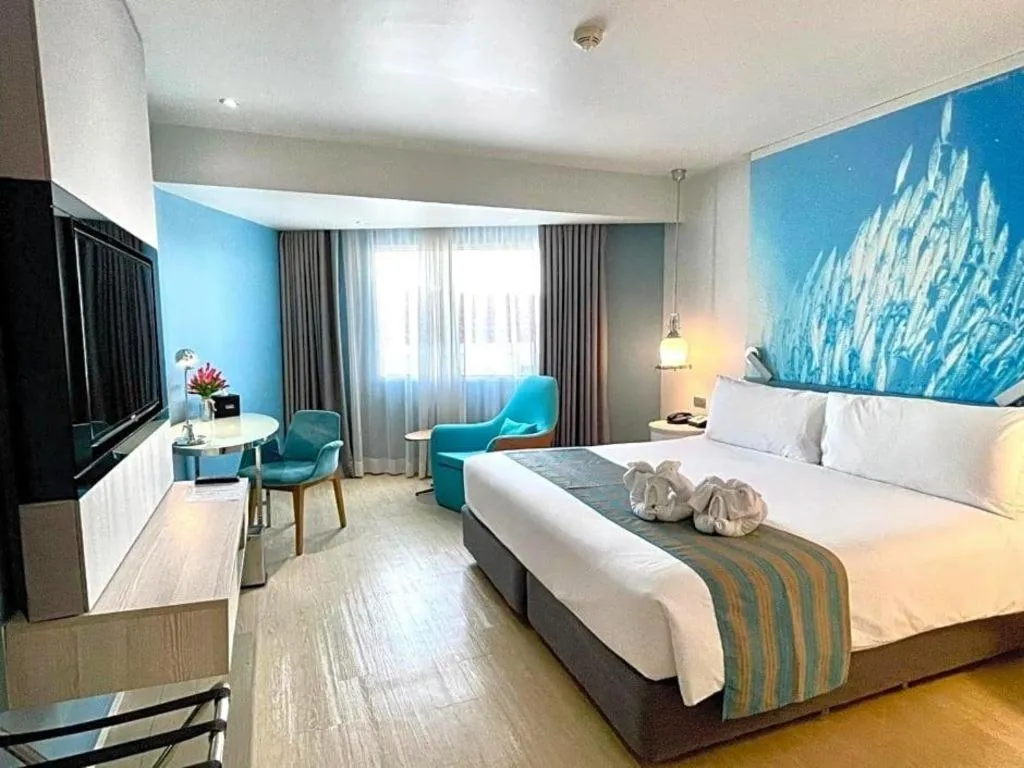 Bed in Grand Scenaria Hotel