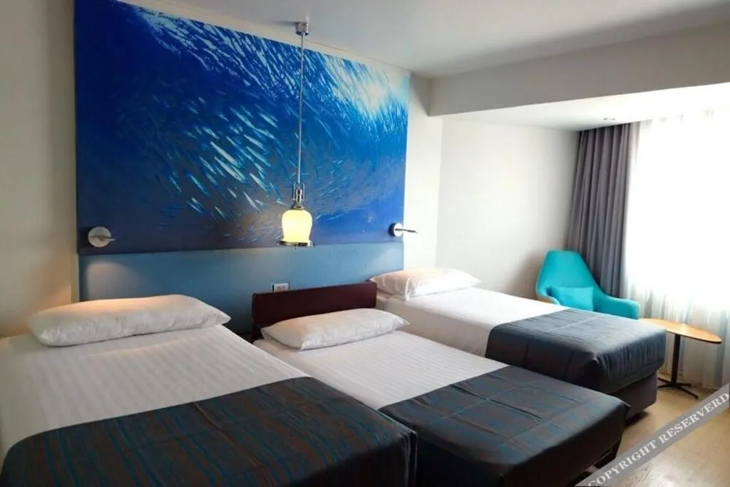 Bed in Grand Scenaria Hotel