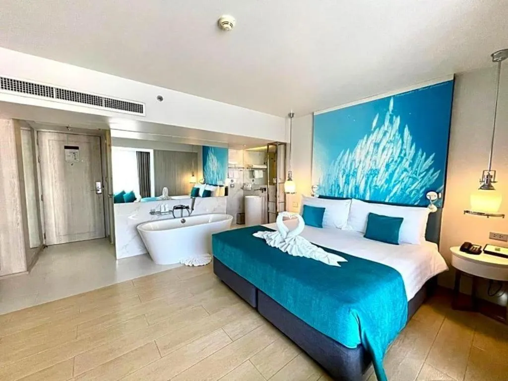 Bed in Grand Scenaria Hotel