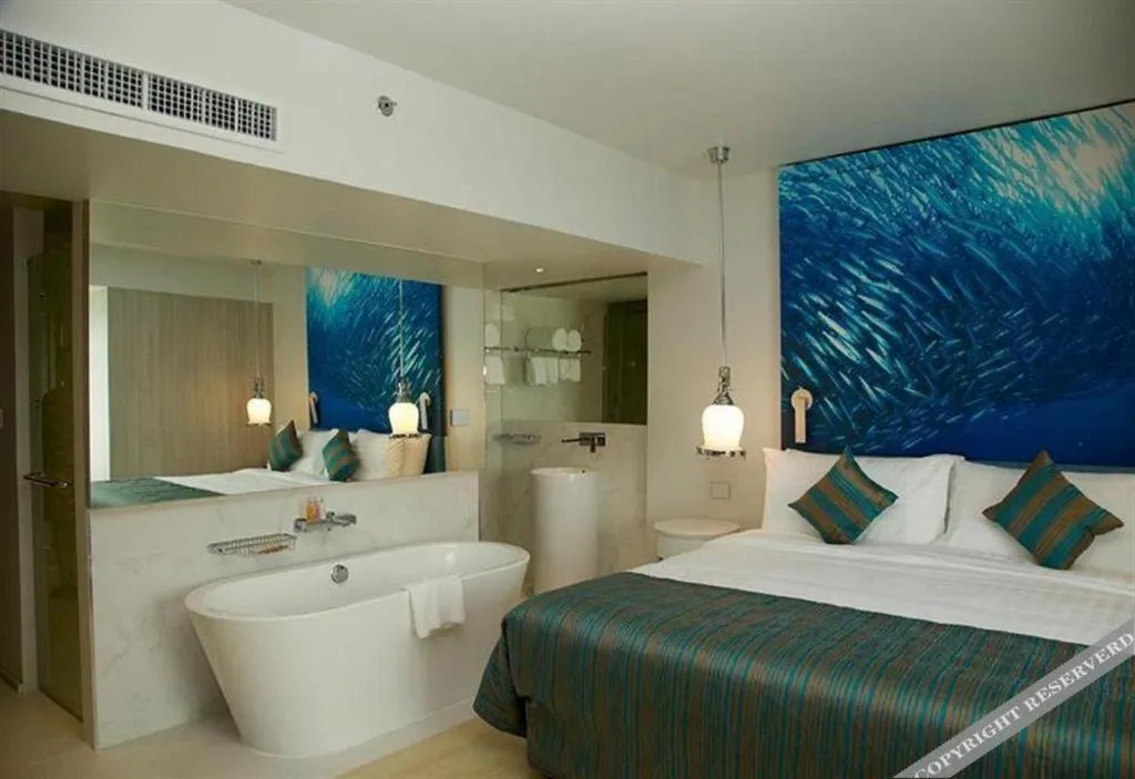 Bed in Grand Scenaria Hotel