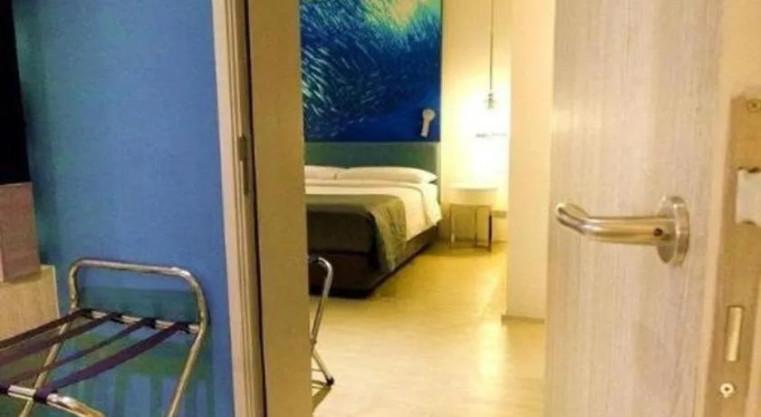 Bed in Grand Scenaria Hotel