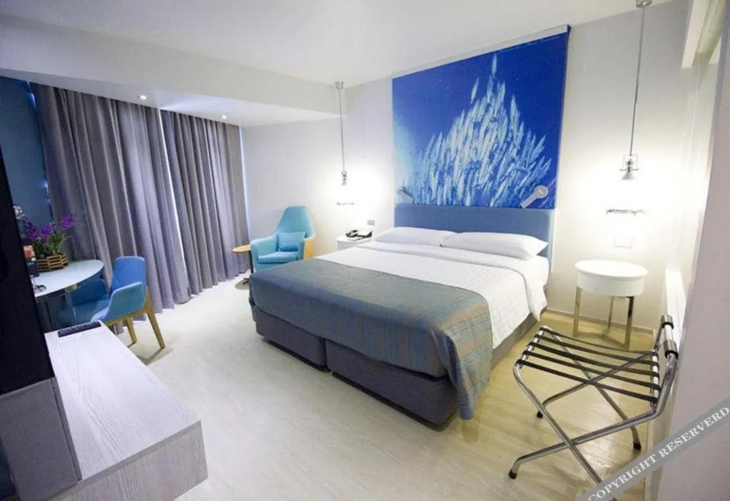 Bed in Grand Scenaria Hotel