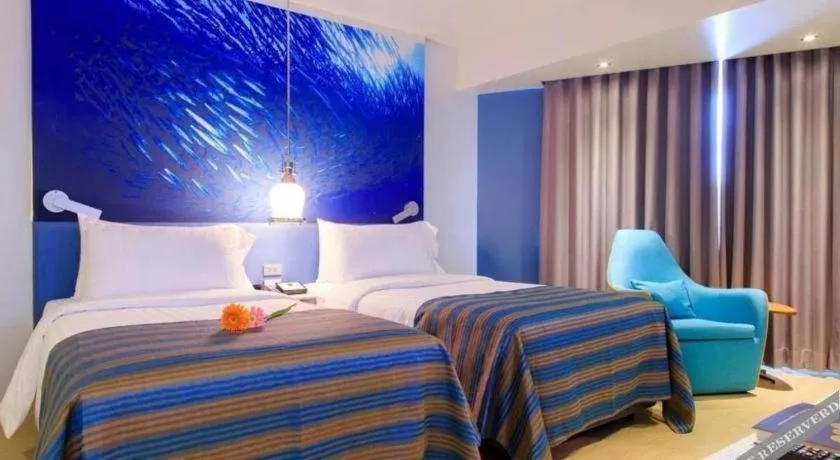 Bed in Grand Scenaria Hotel