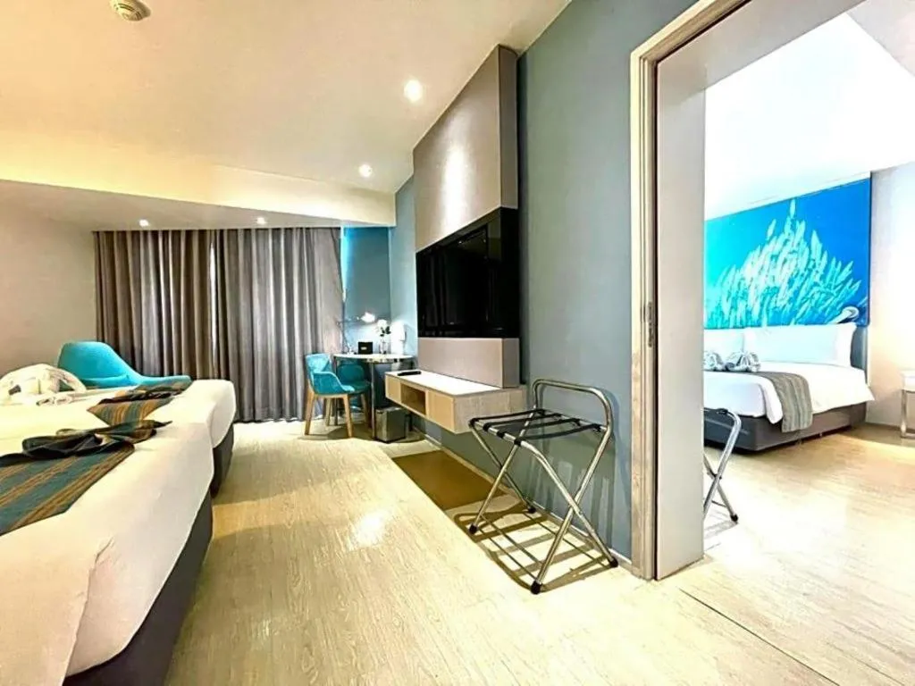 Bed in Grand Scenaria Hotel